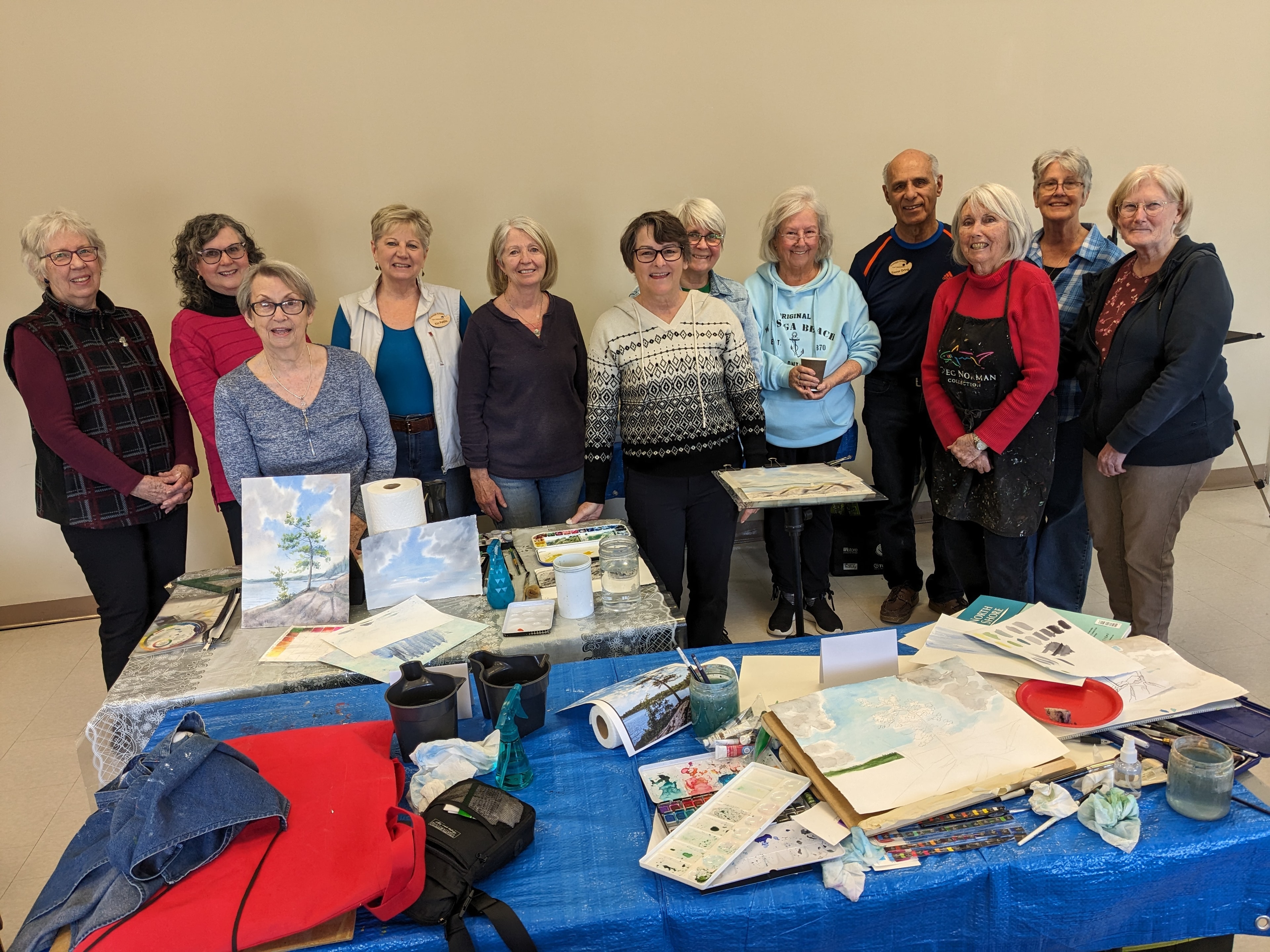 Group photo from Adele Partington workshop