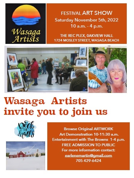 Festival Art Show November 2022 poster