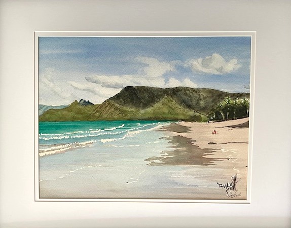 Painting by Cathy McLeish