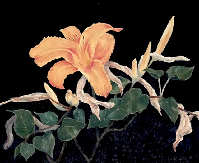 Lilly painting by Jim Smith