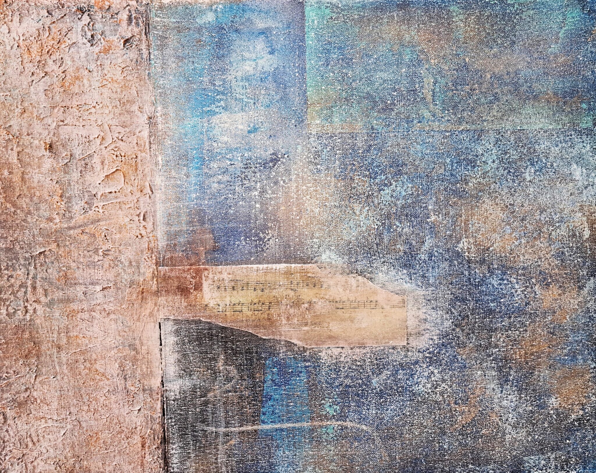 Music Notes — painting by David Bond