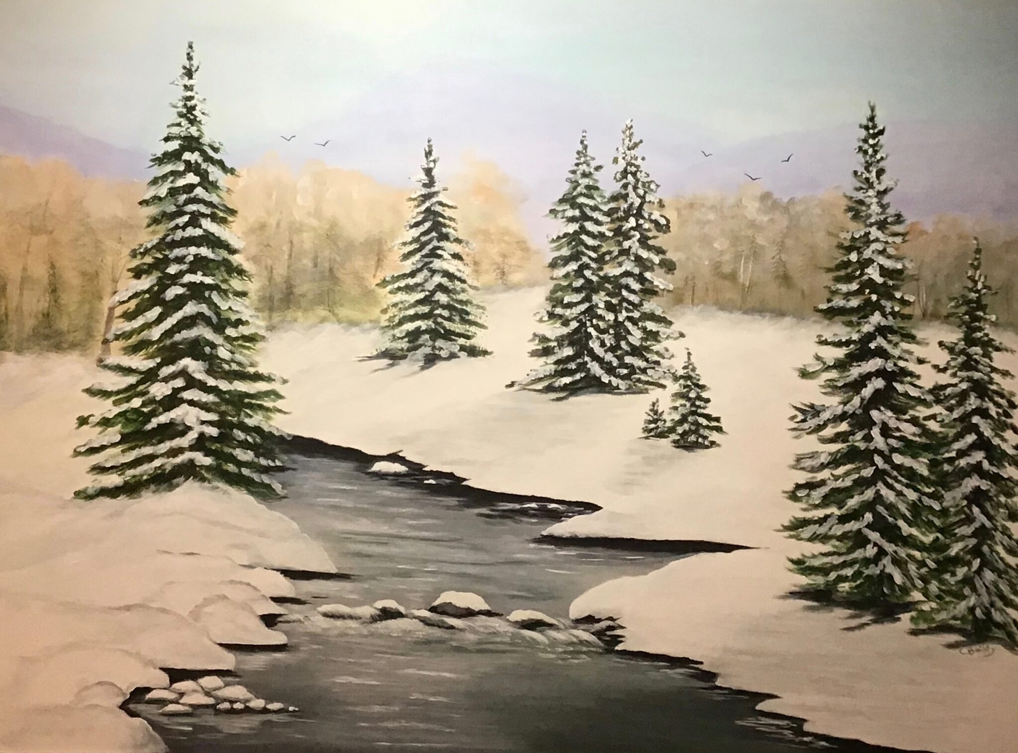 Painting by Colette Bailey